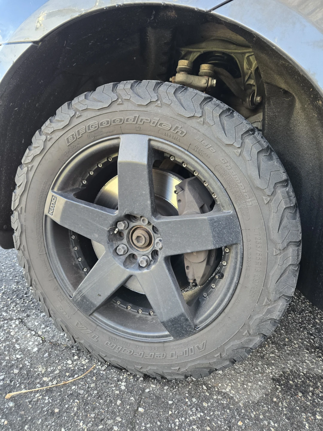 BFGoodrich All-Terrain T/A KO2 Tires and Rims