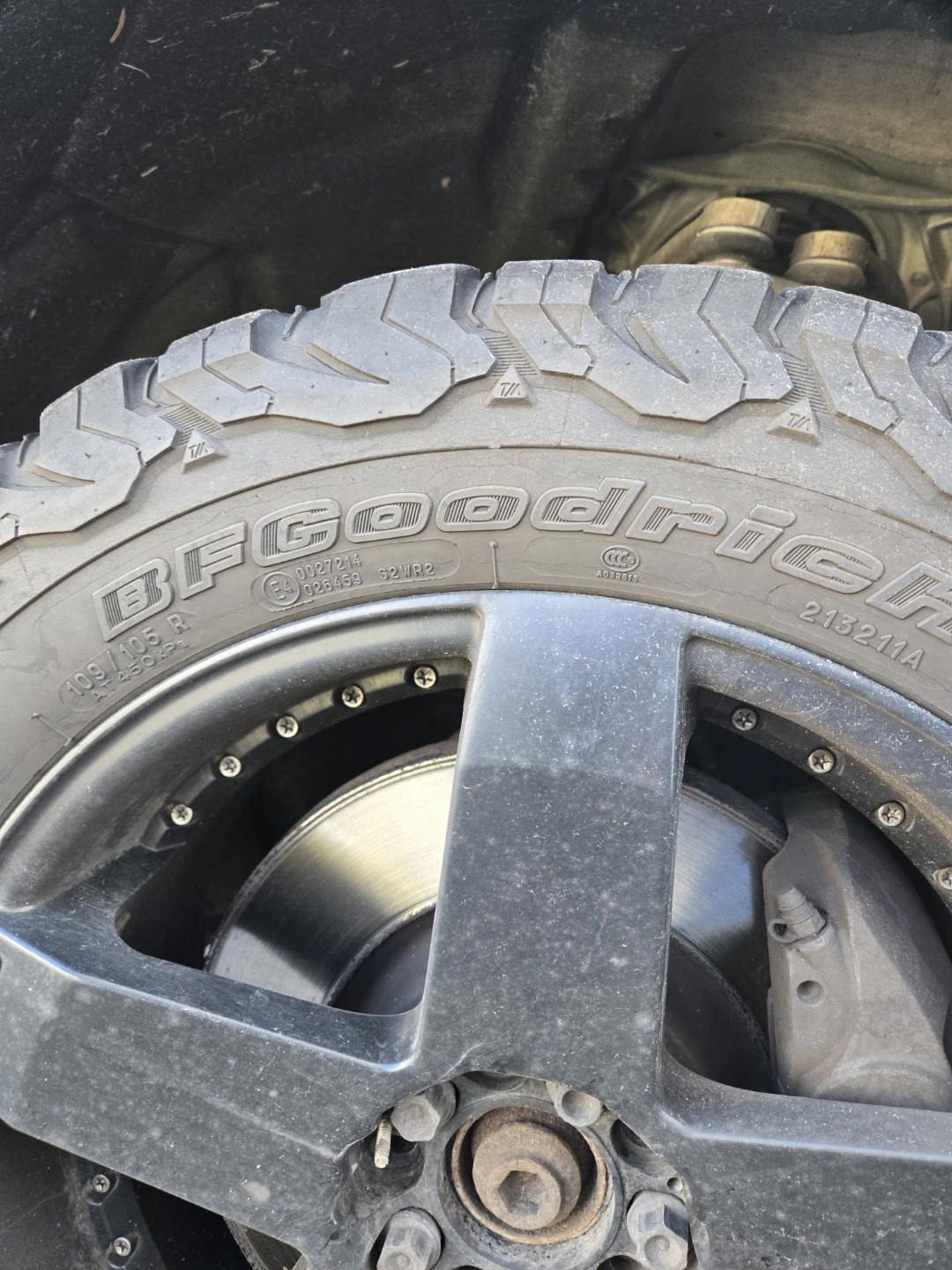 BFGoodrich All-Terrain T/A KO2 Tires and Rims - photo 3