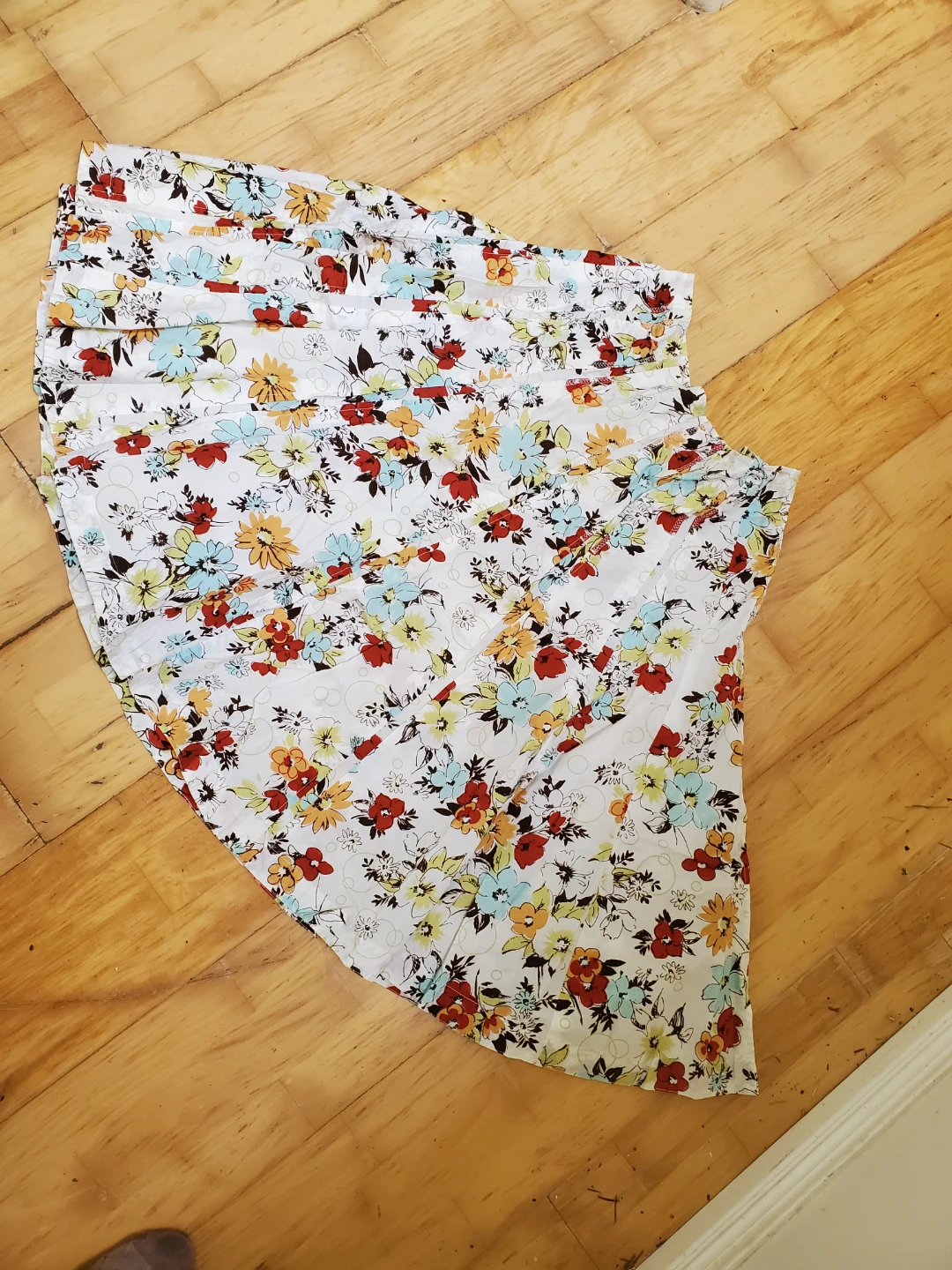Cabi Floral Print Skirt Size 10 - photo 2