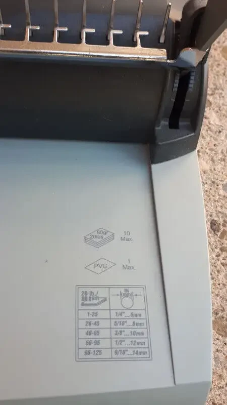 GBC CombBind C75 Binder - photo 4