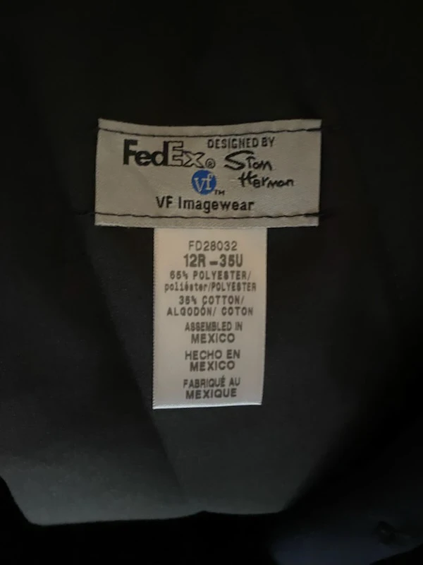 Women's Fed Ex Stan Herman reflective work pants NWT - photo 2