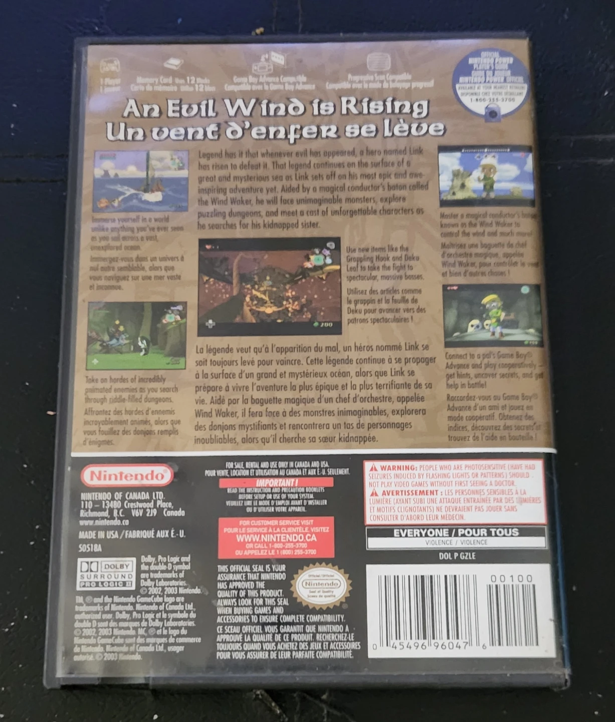 Zelda Wind Waker Complete Untested (Read Description) - photo 3
