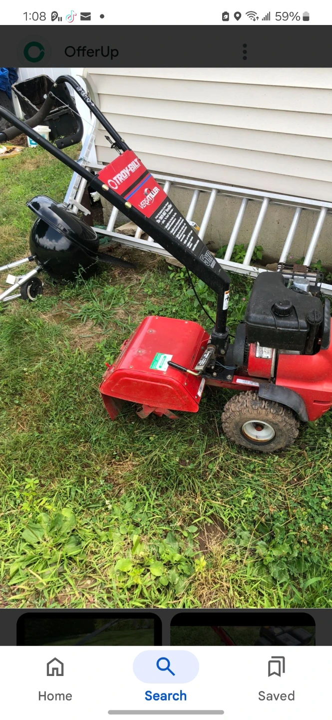 Troy-Bilt Tiller Versa Tiller 5HP