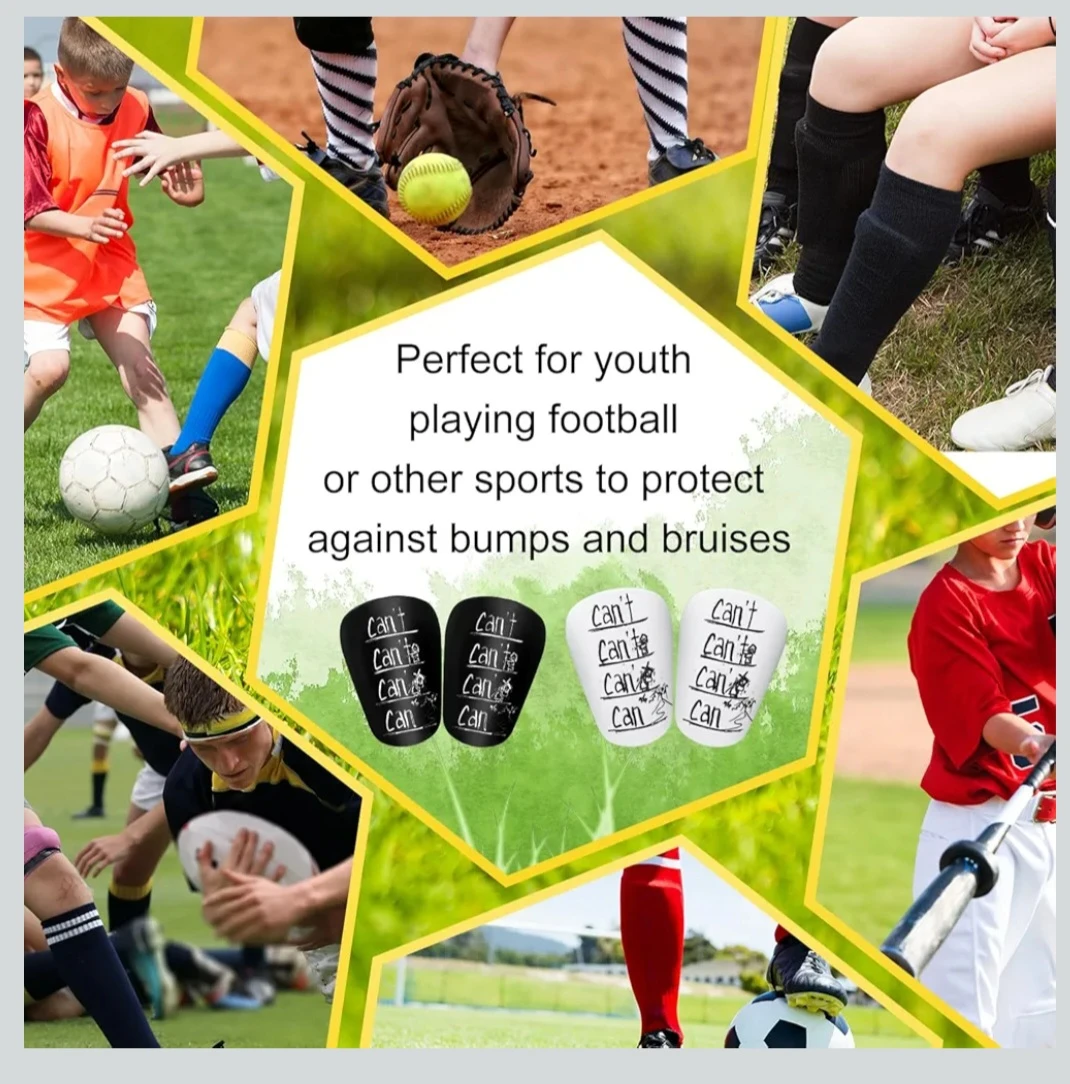 2 pairs Mini Soccer Shin Guards - photo 4