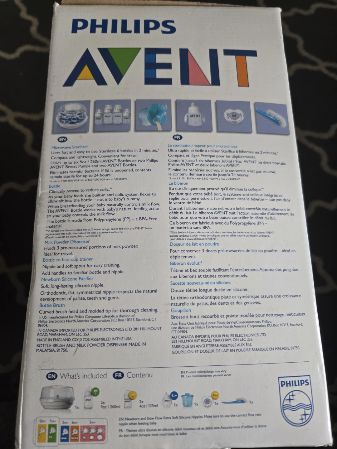 Philips Avent Feeding and Sterilizing Essentials Gift Set - photo 2