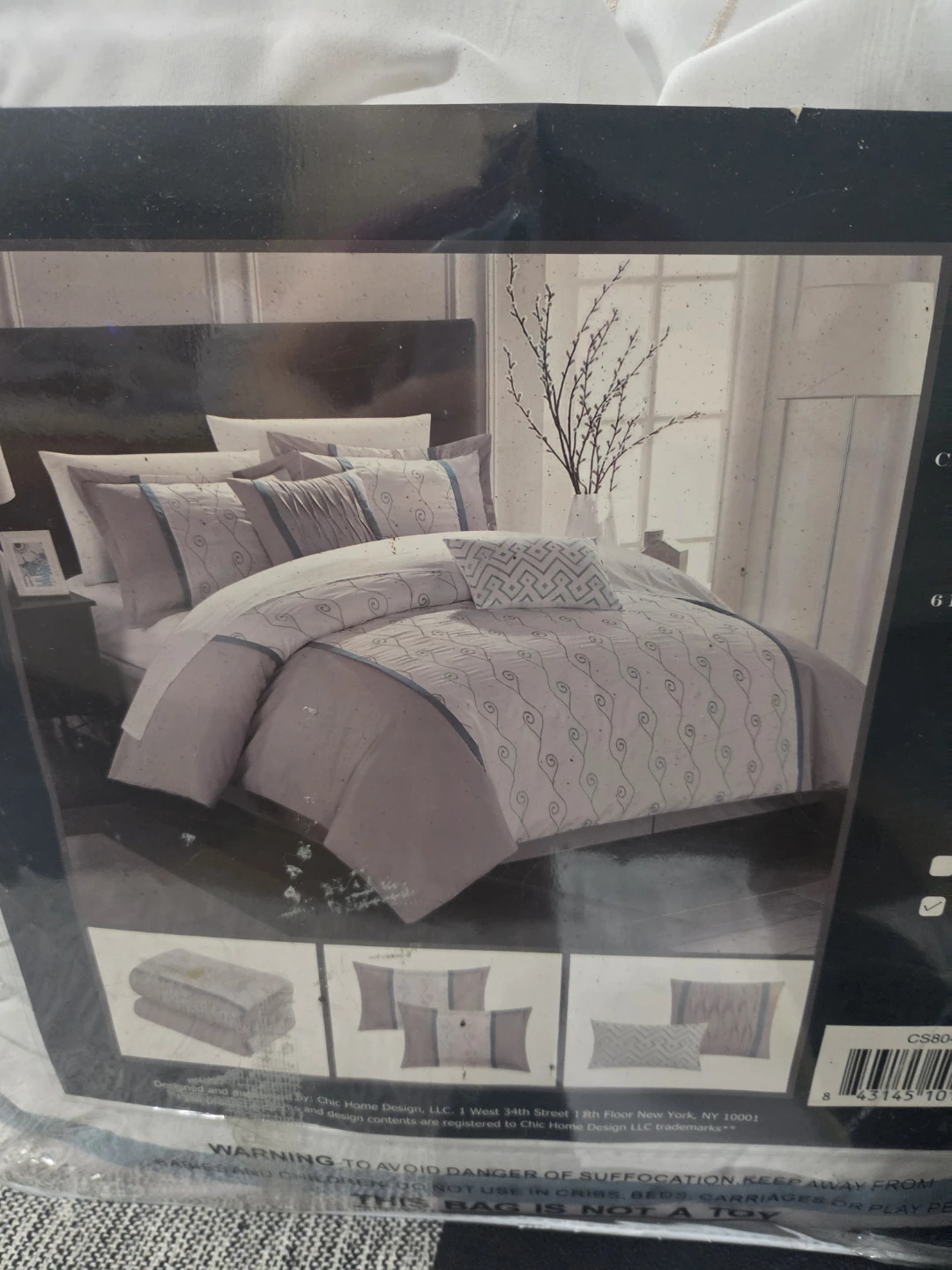 Chic Home Design Comforter Set
