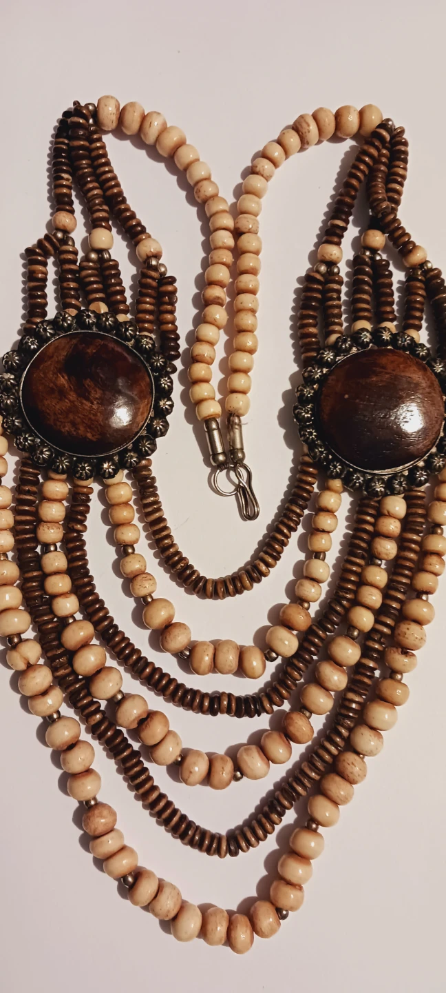 Beautiful Beaded Layered Statement Necklace