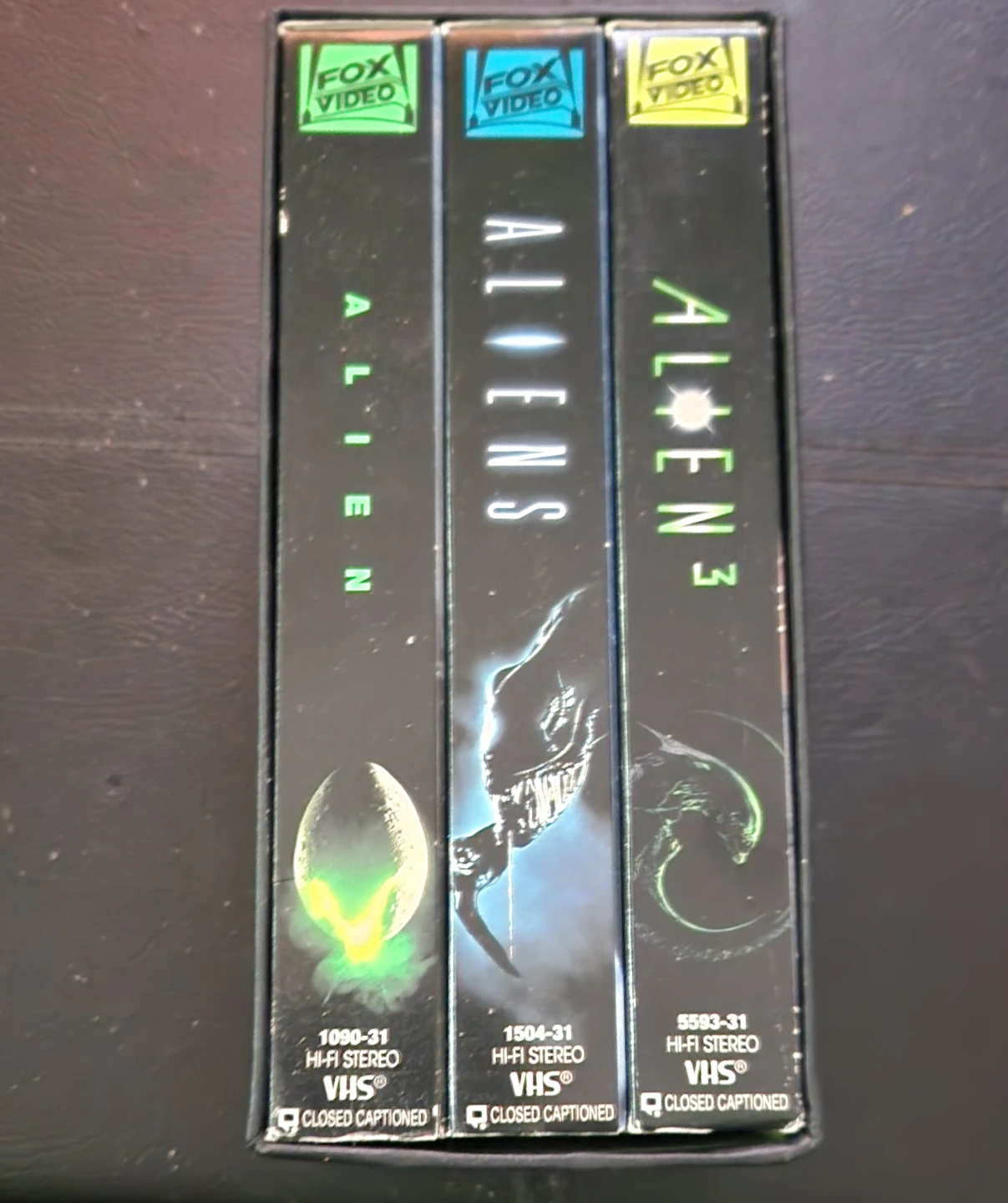 Alien Trilogy VHS Box Set (Vintage Fox Video)