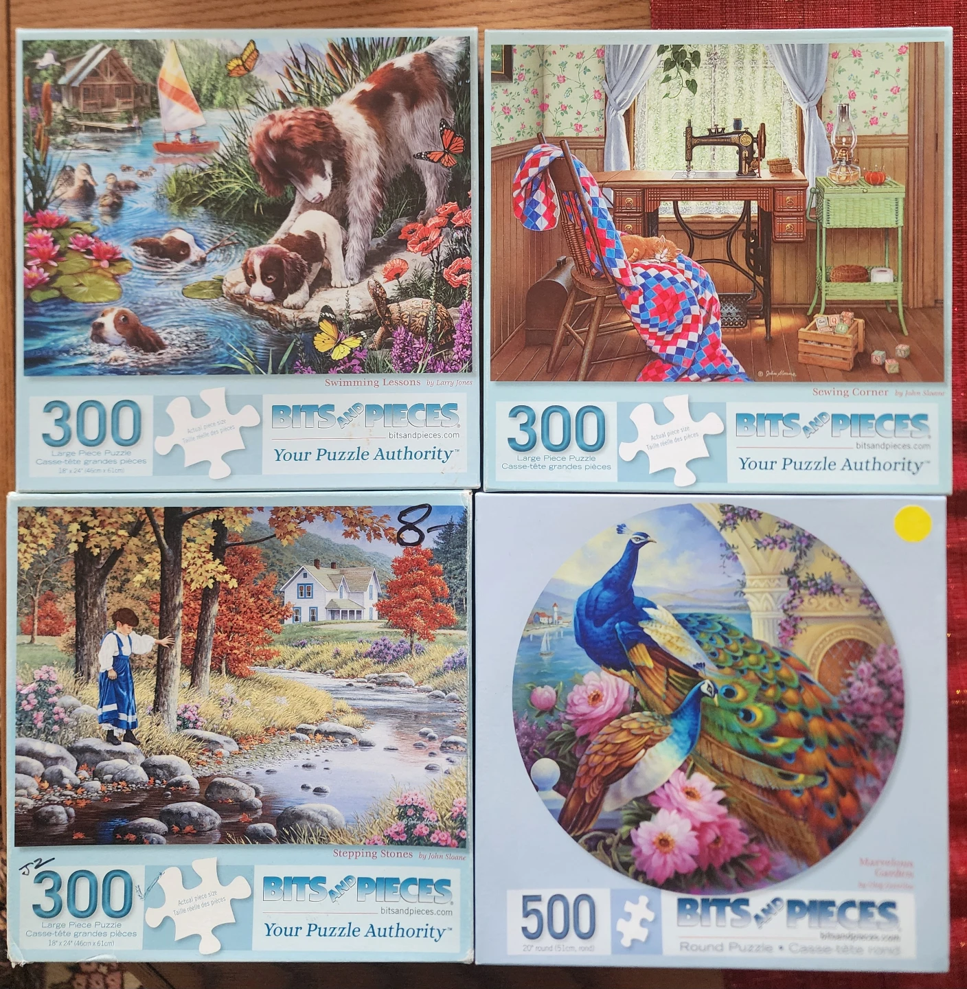 5$ Large piece quality puzzles