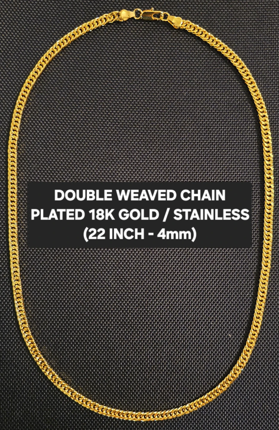 DOUBLE WEAVED NECKLACE