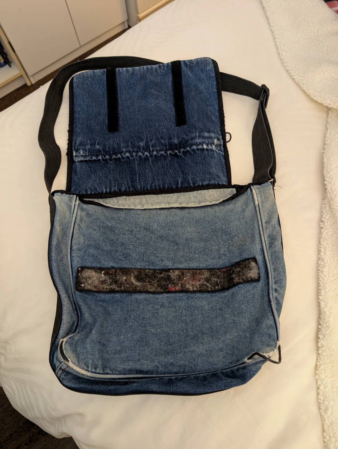 Vintage Triple 5 Soul Denim Messenger Bag - photo 2