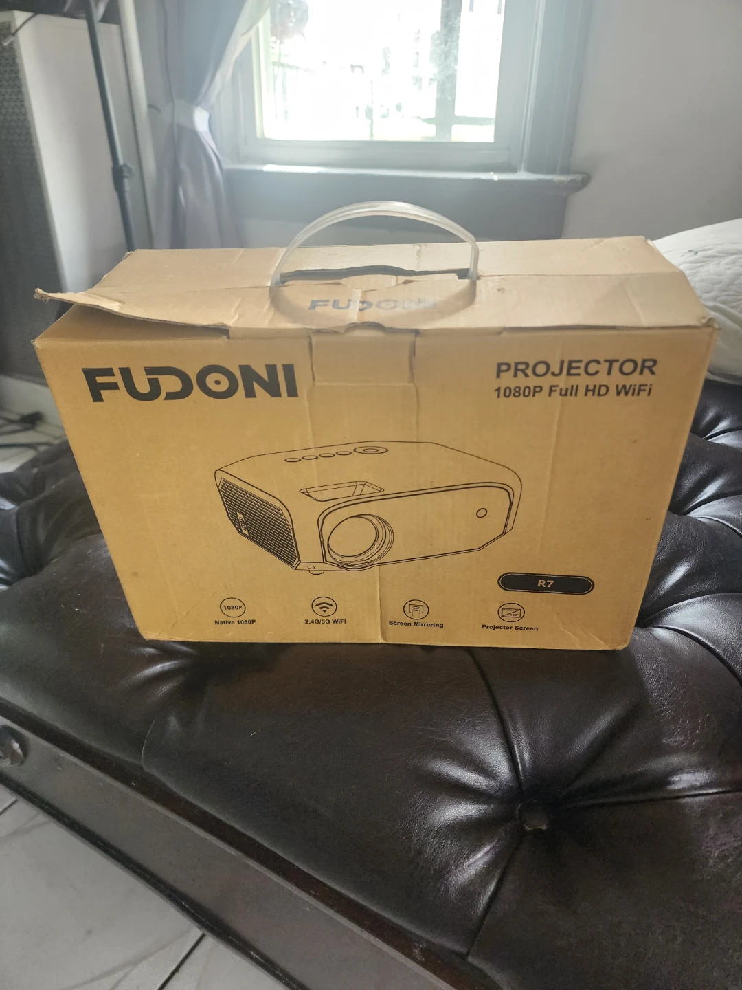 Fudoni R7 Projector 1080P Full HD WiFi