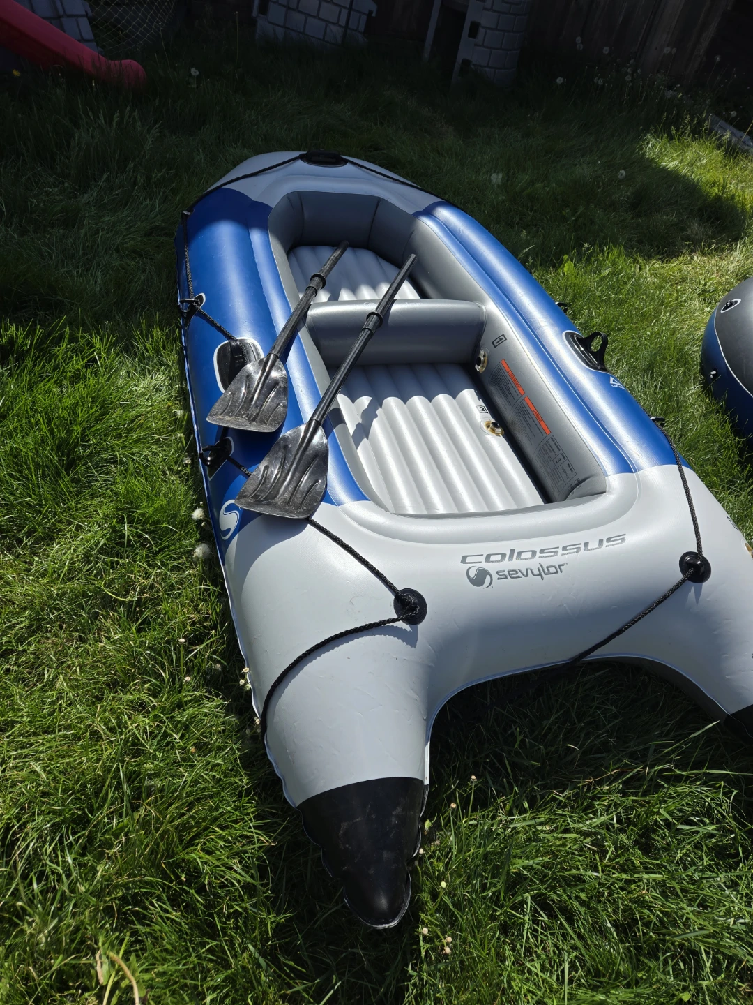 Sevylor colossus inflatable boat raft