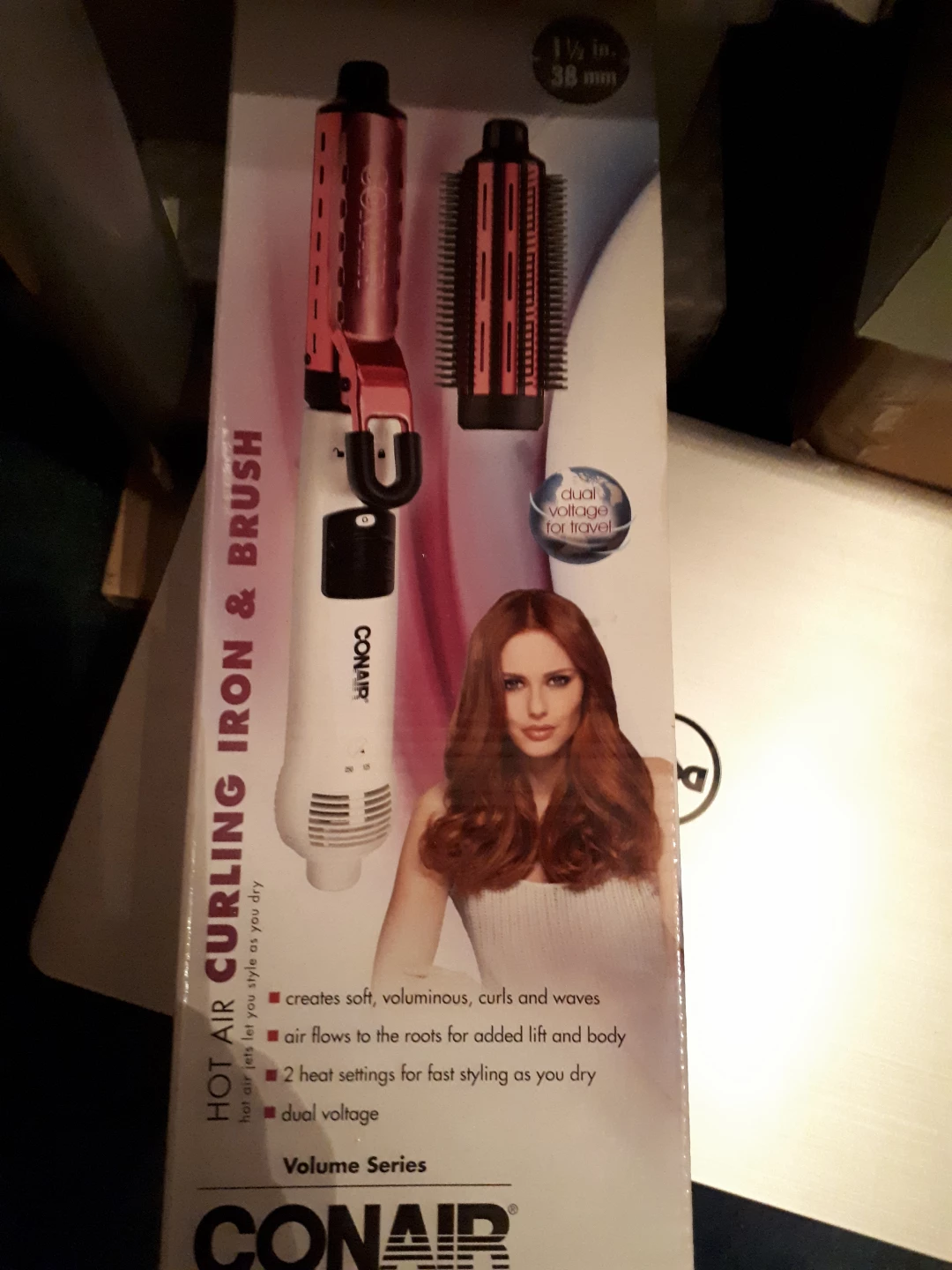 Conair Hot Air Curling Iron & Brush