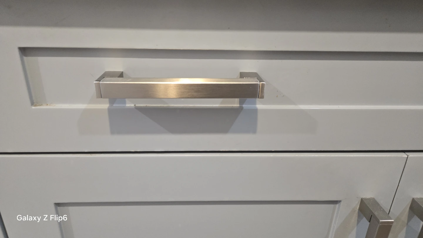 Brushed Nickel Cabinet Drawer Pulls (Set of 10+) - photo 4