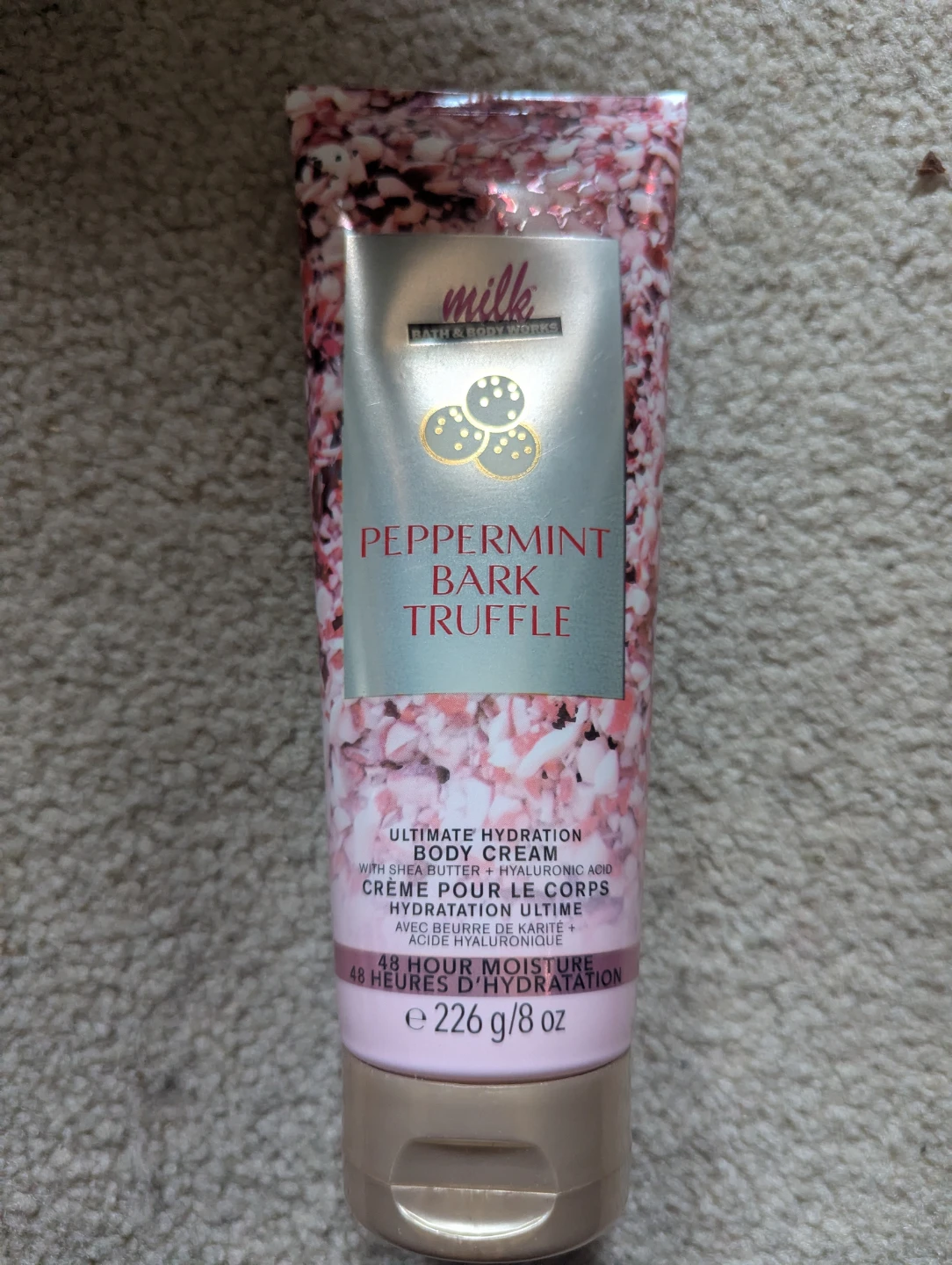 Peppermint bark cream bath body works