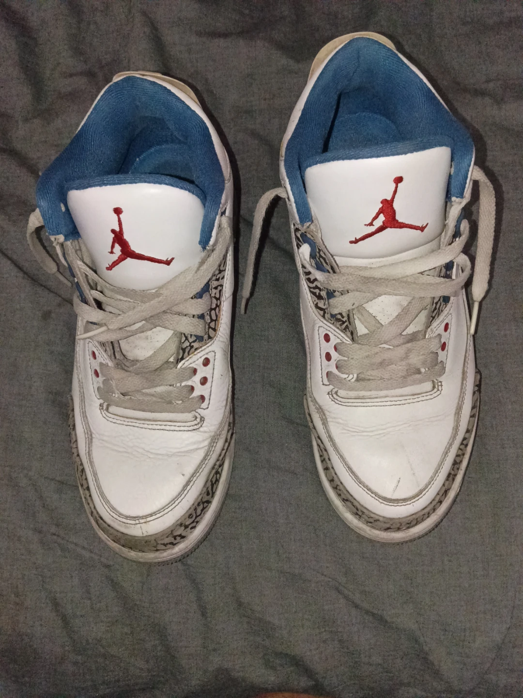 Air Jordan 3 Retro "True Blue" Sneakers
