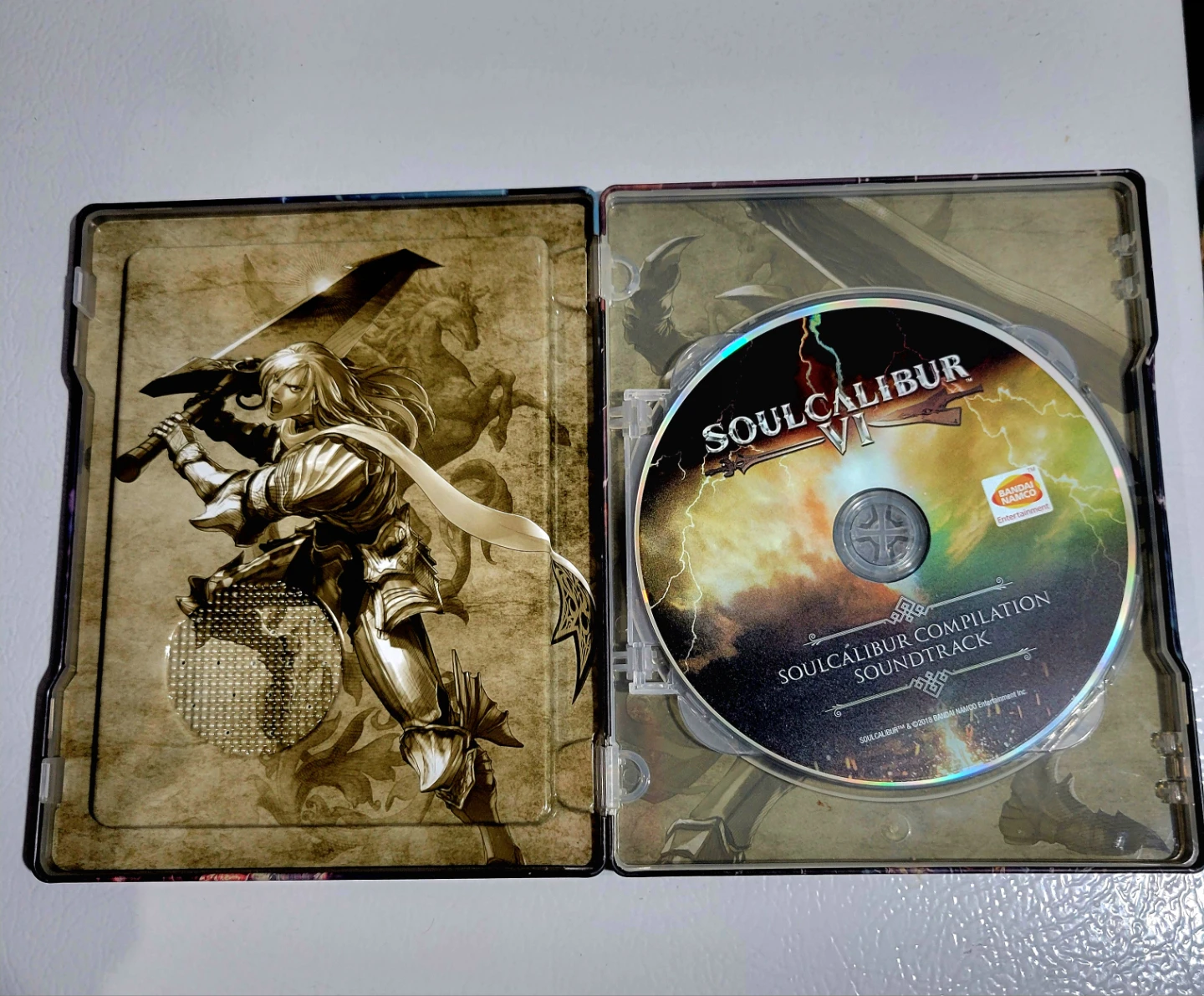SOUL CALIBUR VI STEEL BOOK ADDITION PS4 (MINT CONDITION) - photo 2