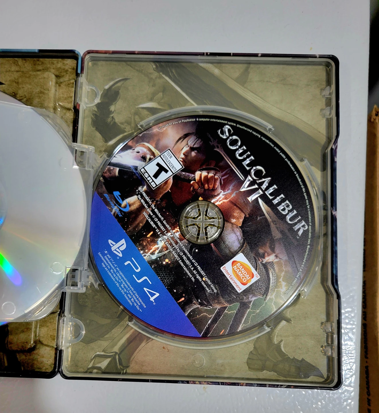 SOUL CALIBUR VI STEEL BOOK ADDITION PS4 (MINT CONDITION) - photo 3