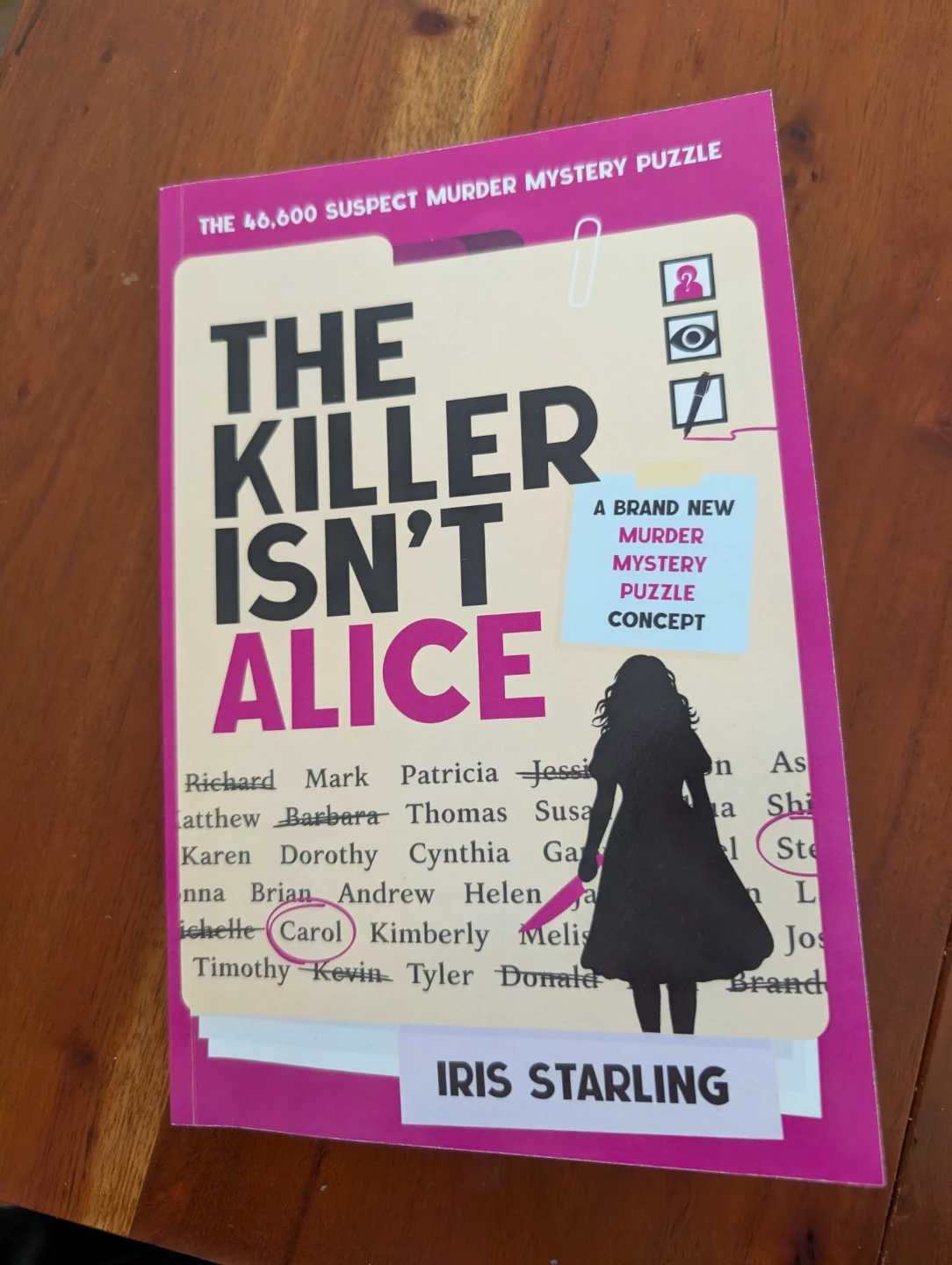 The Killer isn't Alice (read but unmarked)