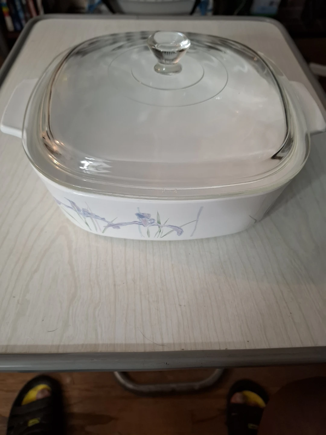CorningWare Square Casserole Dish with Glass Lid - photo 2