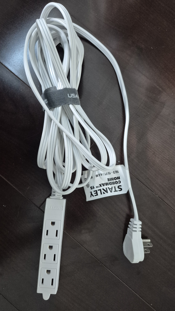 Stanley CordMax 15 Home 3-Outlet Extention Cord - 15 ft