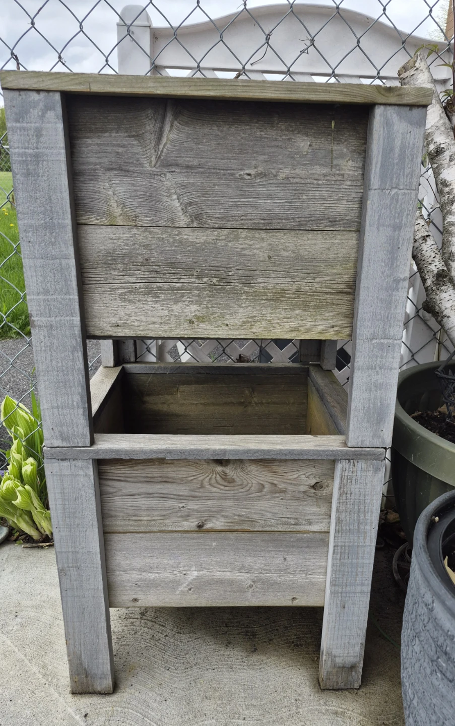 Wooden Raised Garden Planter Box