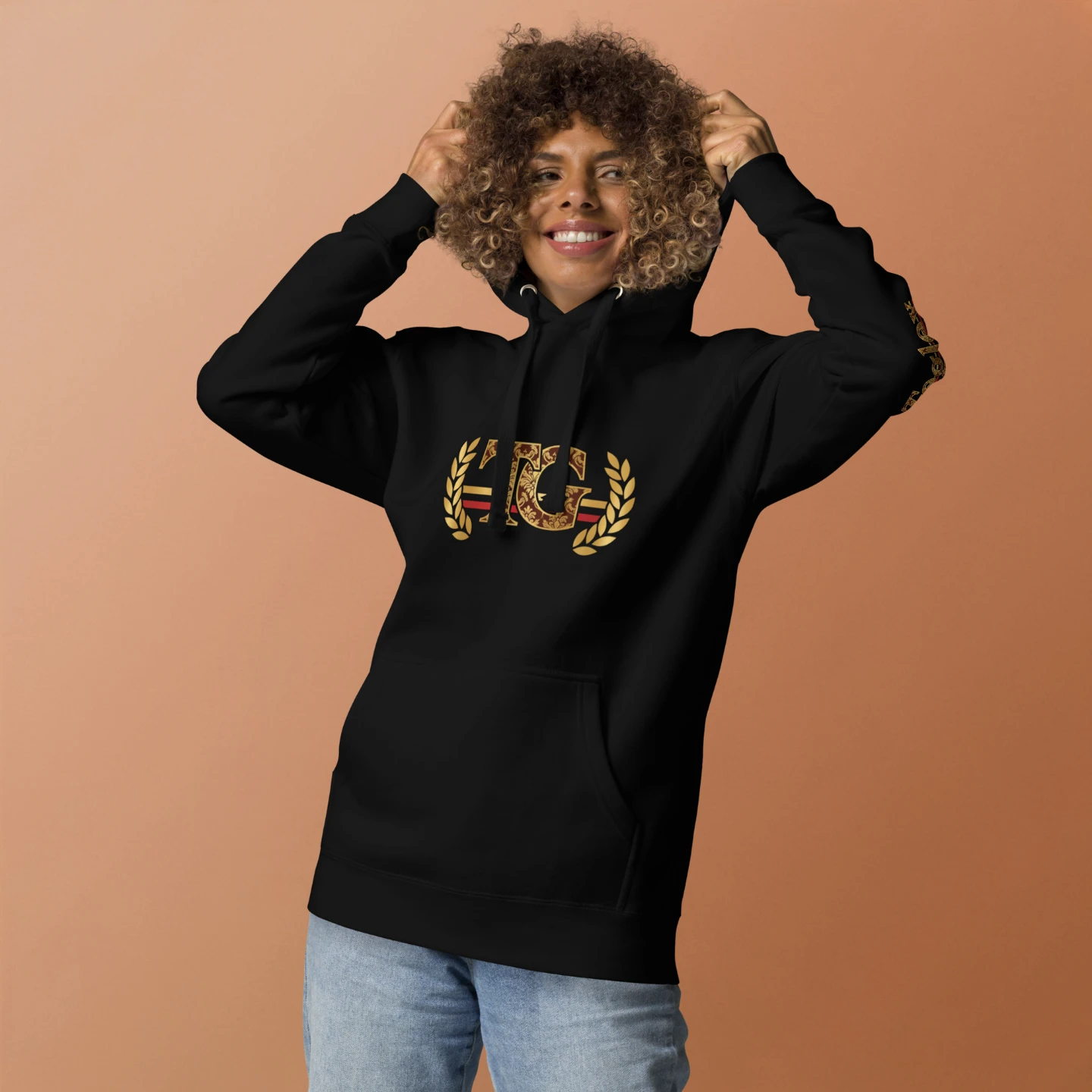 Black Designer Heavy TG Pullover Hoodie - photo 2