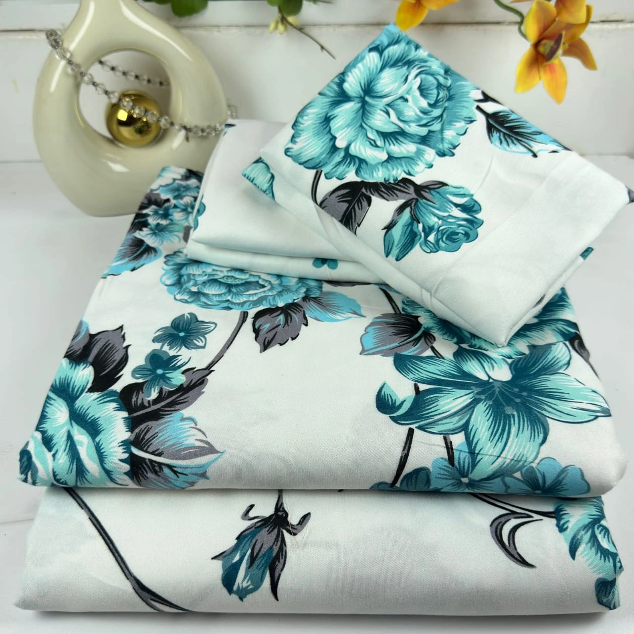 Assorted Printed Bed Sheets - Set of 6