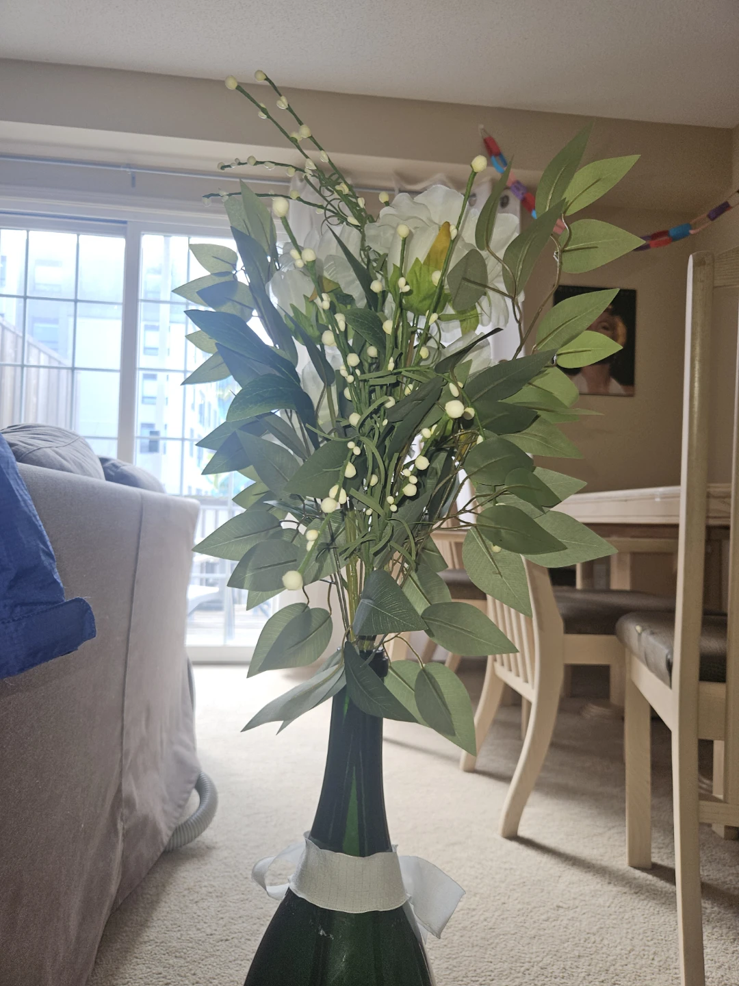 6L Martini Asti Bottle with Faux Flowers - photo 5