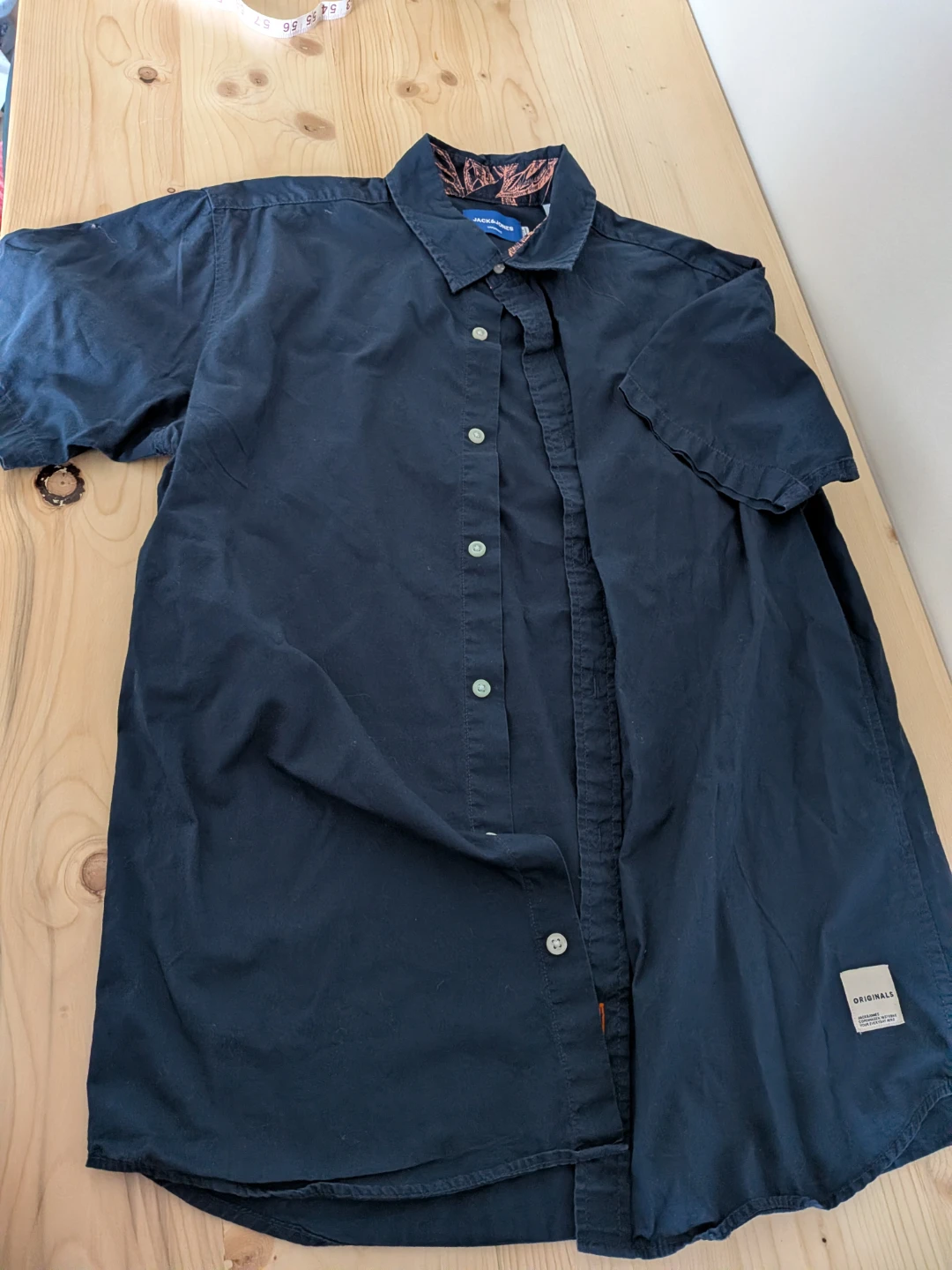 JACK&JONES Originals Navy Button-Up Shirt Size L - photo 4