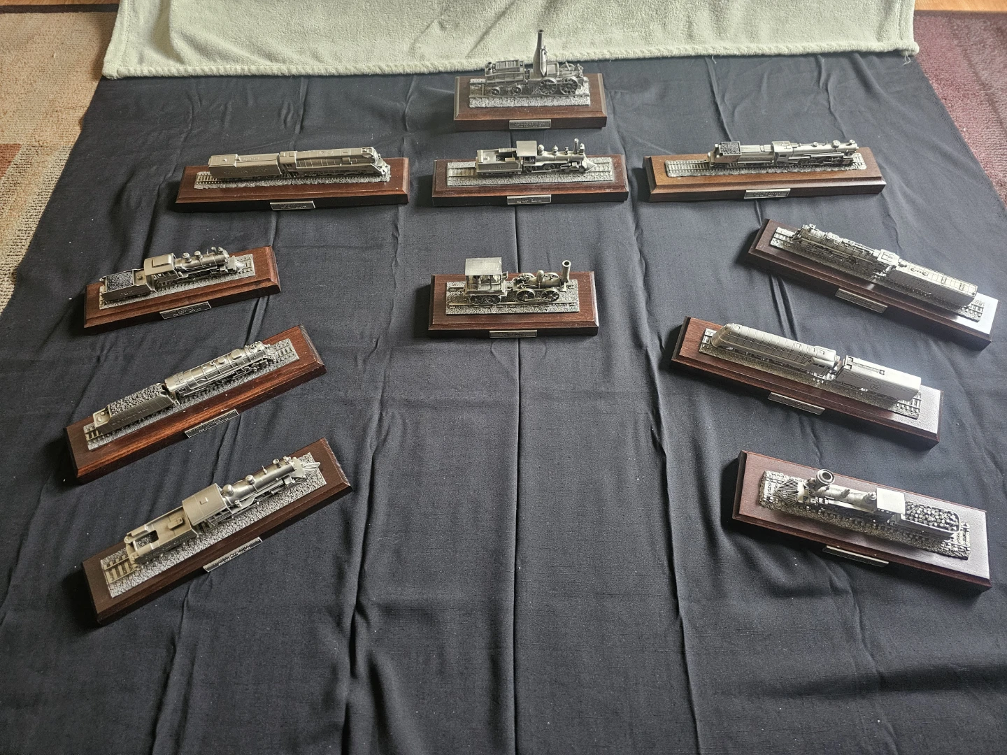 Great American Steam Locomotives Model Train Collection - photo 4