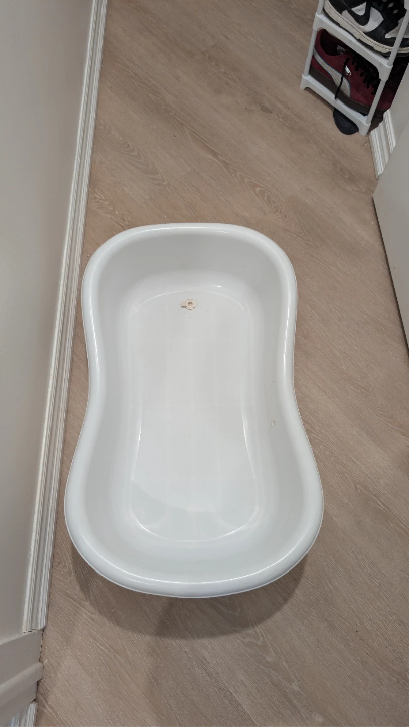 Baby Bathtub with Cushioned Insert - photo 3