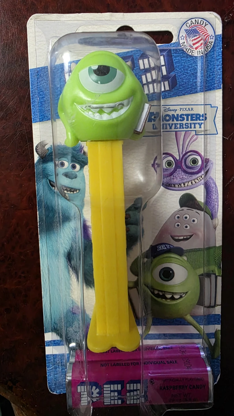 PEZ Monsters University Mike Wazowski Candy Dispenser