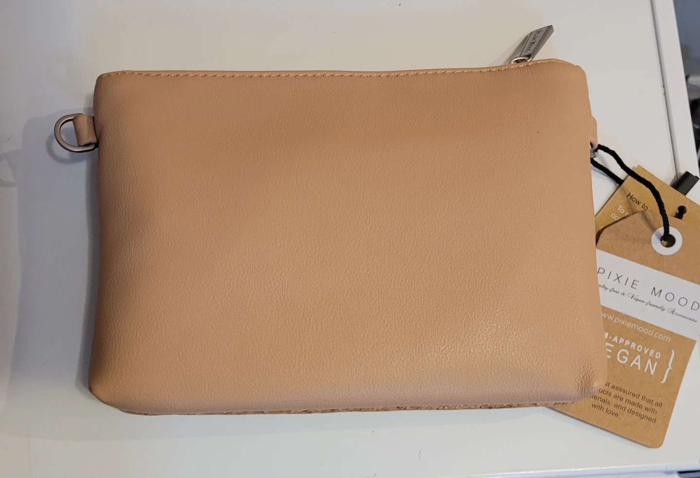 Pixie Mood Nicole Small Pouch - Tan Cork - photo 2