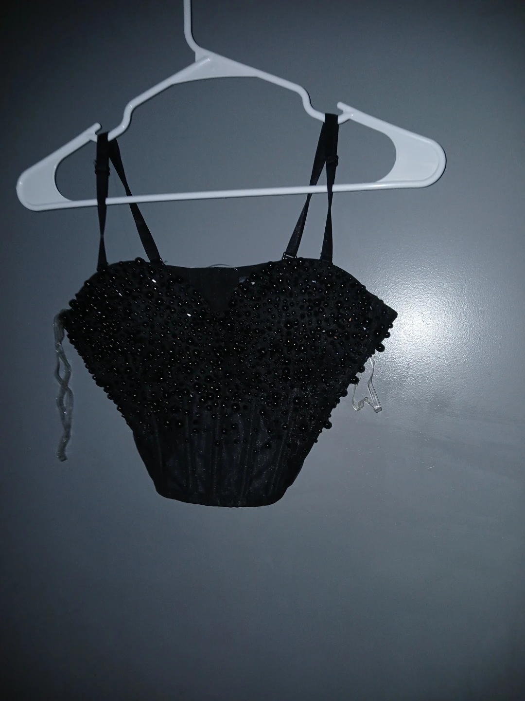 Hearts. Rob Black Beaded Corset Top - photo 3