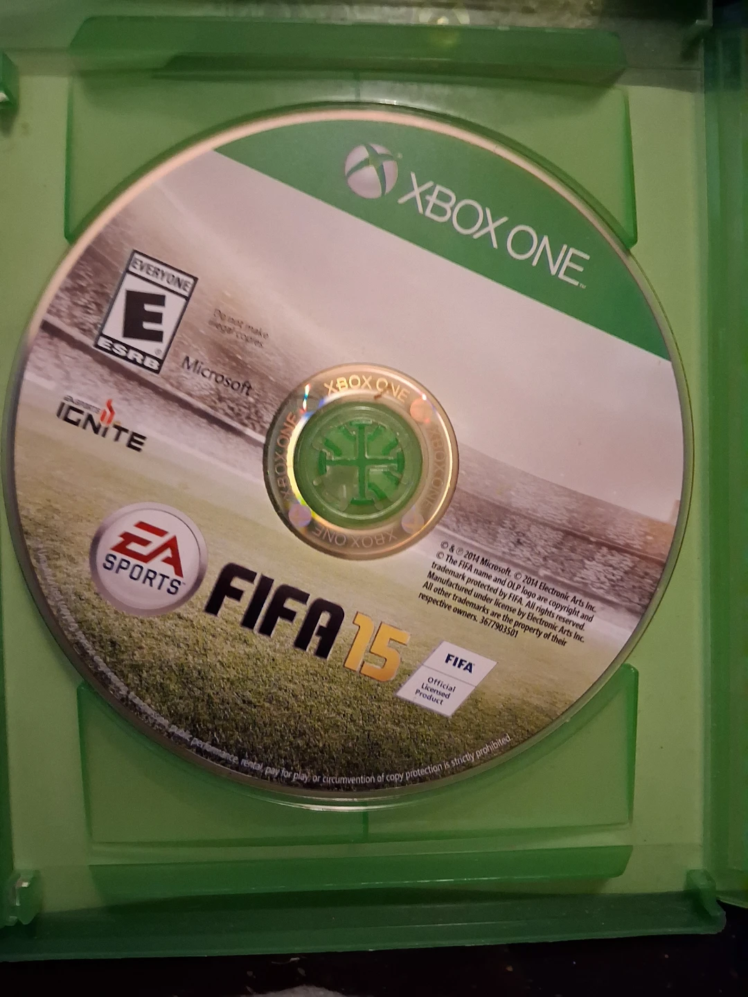 Xbox One FIFA 15 Game Disc