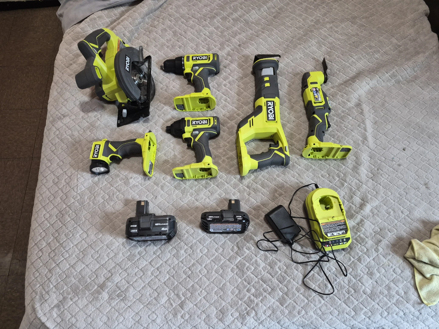 Ryobi 18V ONE+ Cordless Power Tool Set