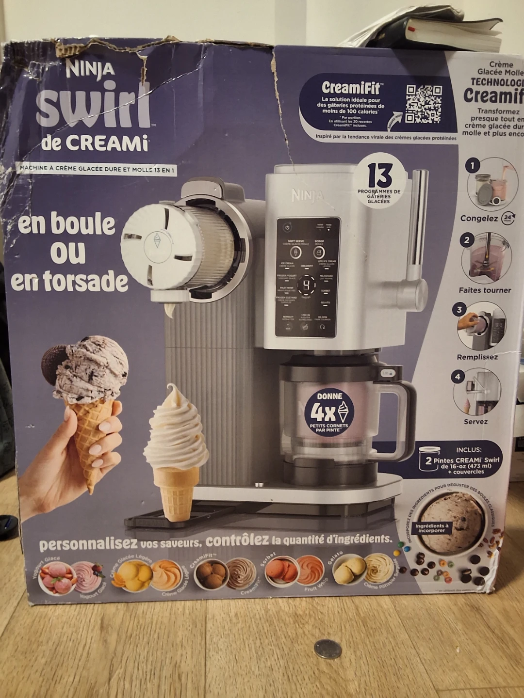 Ninja Swirl by Creami 13-in-1 Soft Serve & Ice Cream Machine - photo 5