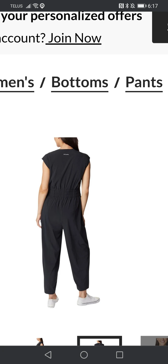Columbia Black Jumpsuit nwot 2X - photo 2