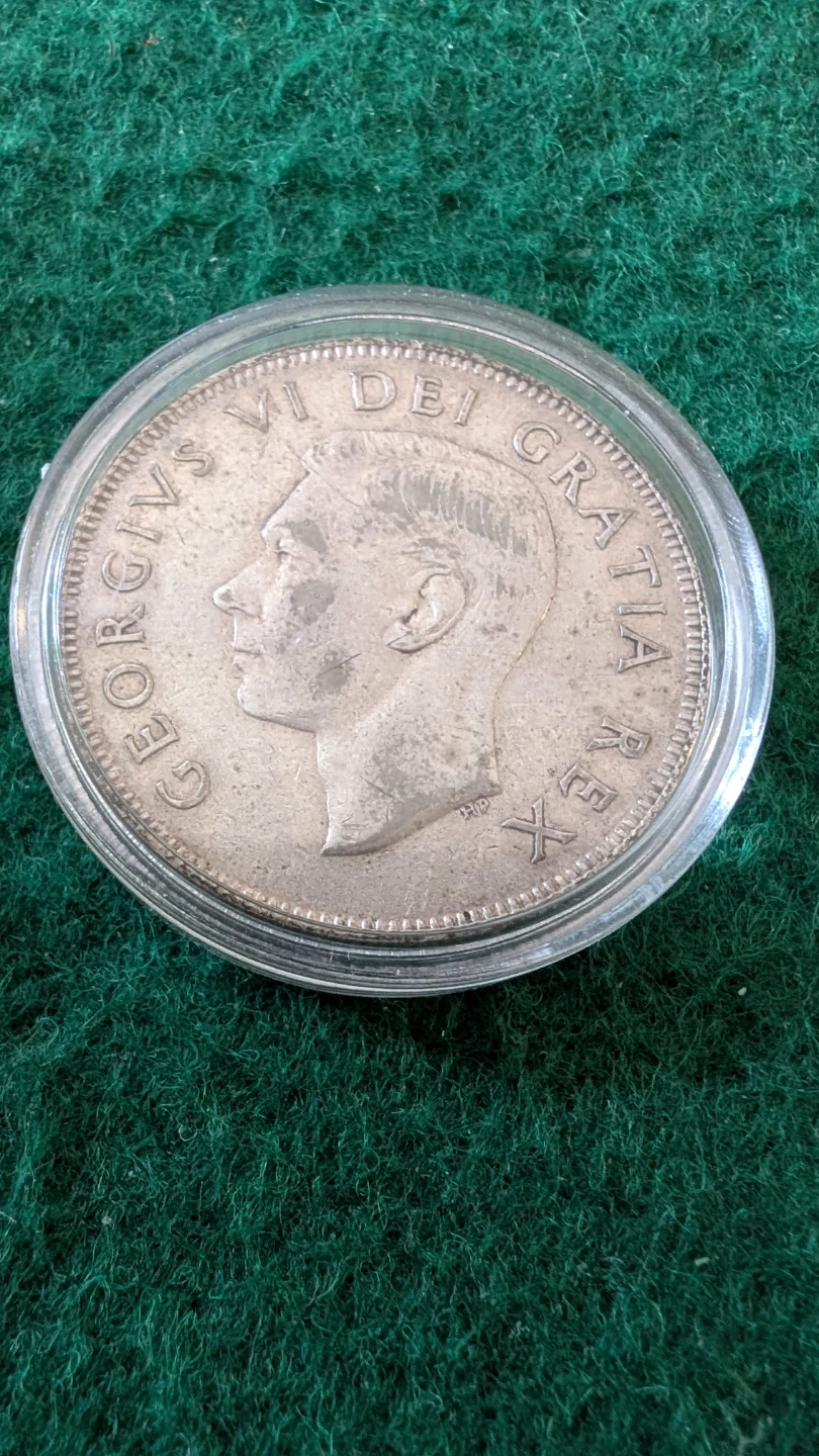 1949 Canada 50 Cents Coin