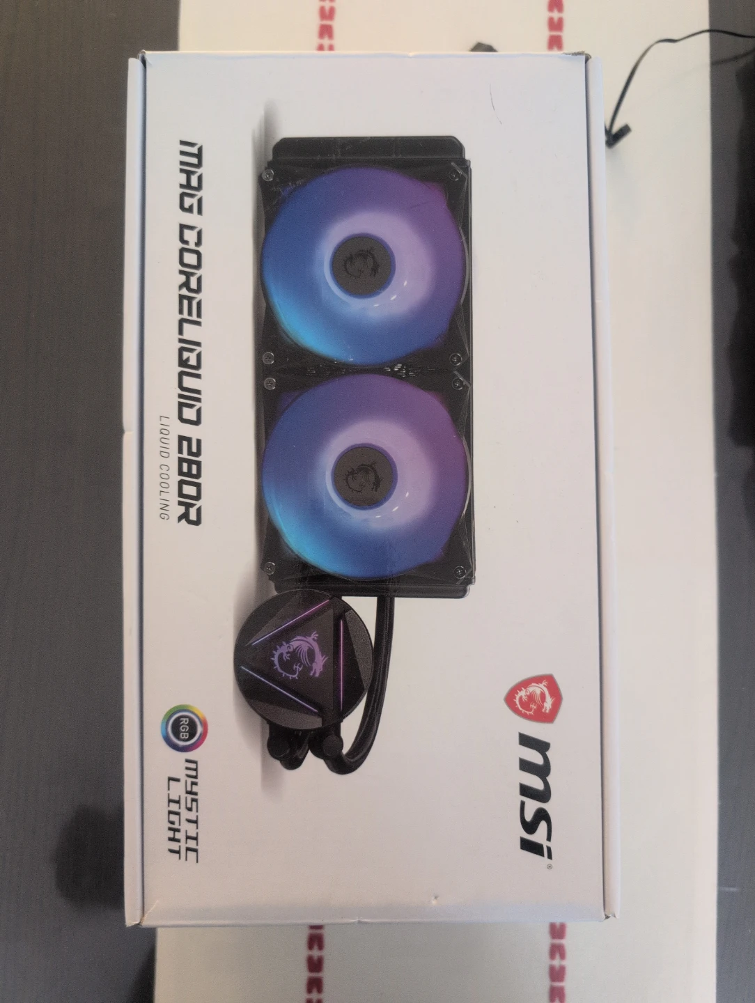 CPU cooler MSI liquid cooling - photo 4