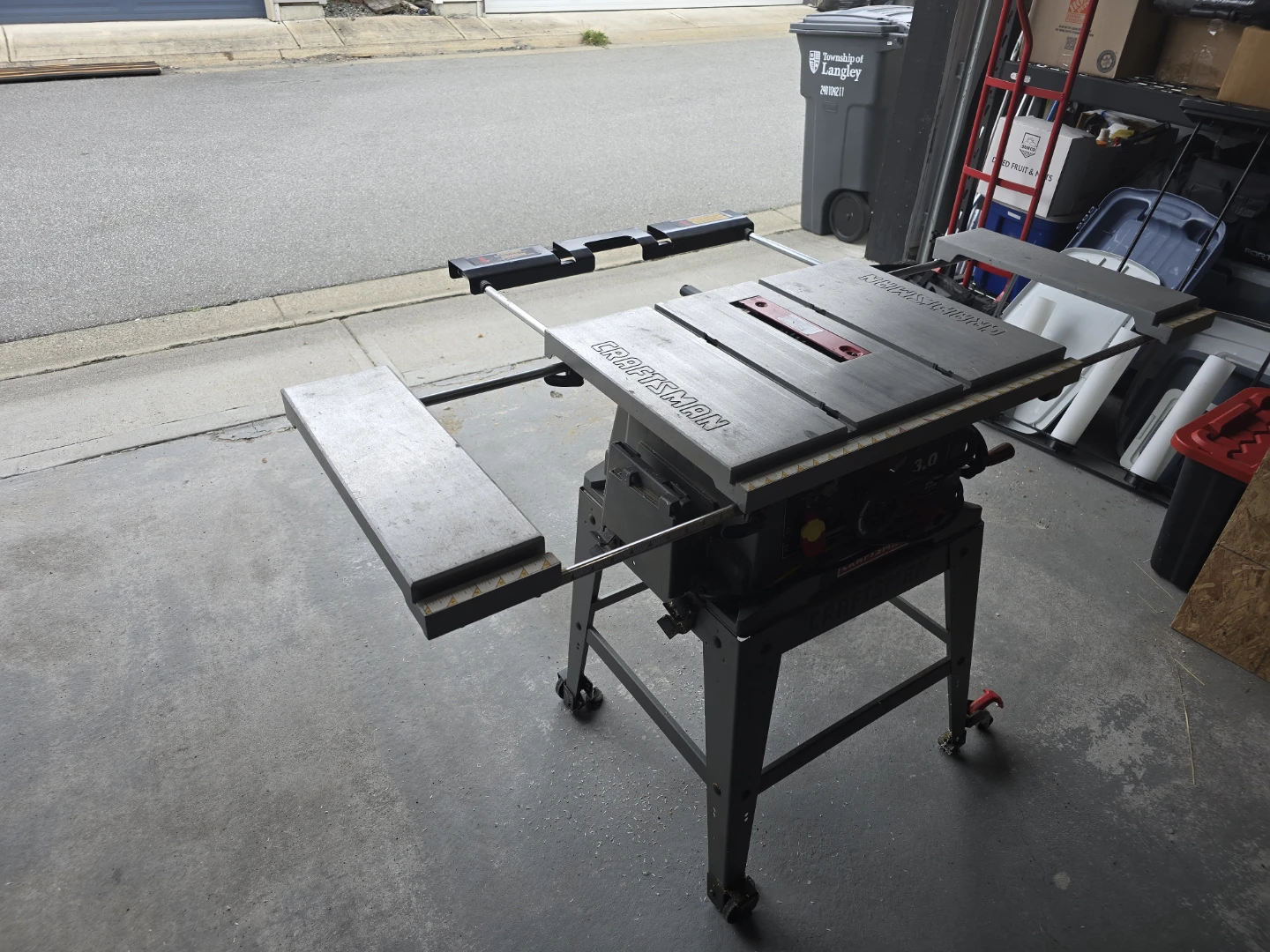 Craftsman 10-Inch Table Saw with Extension Wings - photo 3