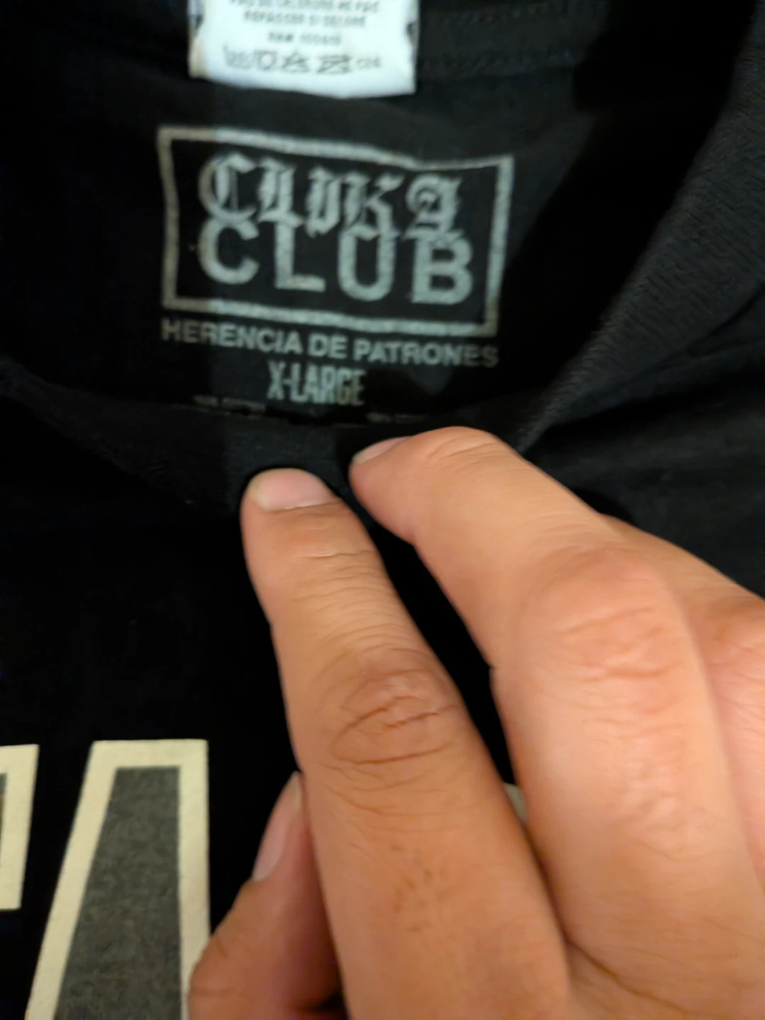 Pro Club x Herencia de Patrones Heavyweight T-Shirt XL Black - photo 3