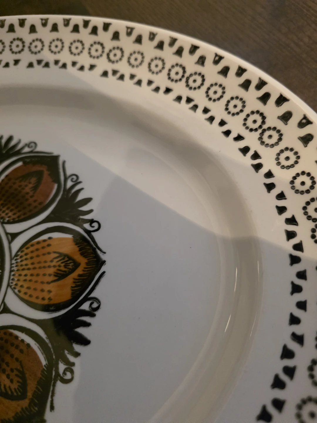 Vintage Broadhurst Ironstone Platter October - photo 5