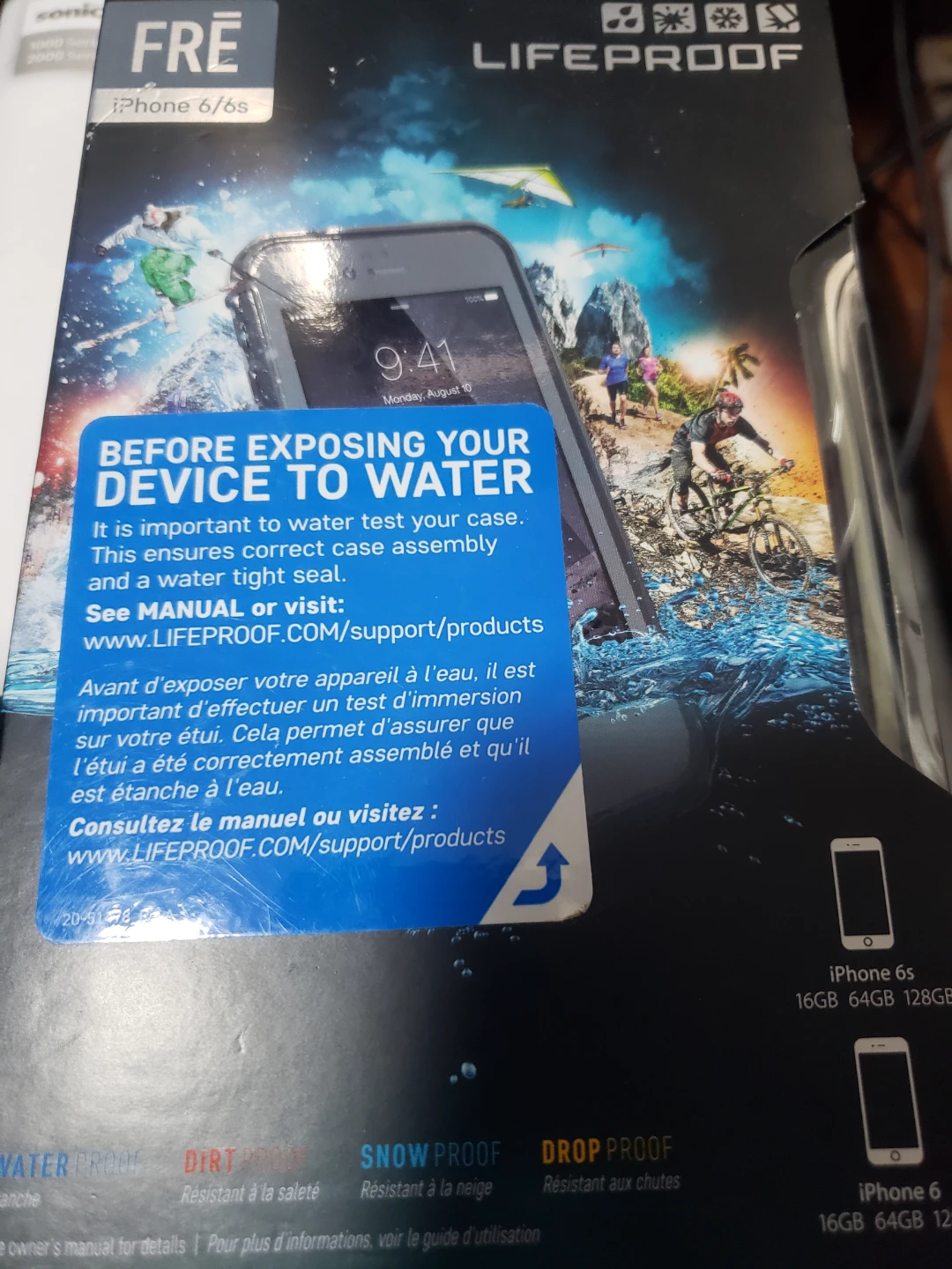 Lifeproof fre case for iPhone 6/6s