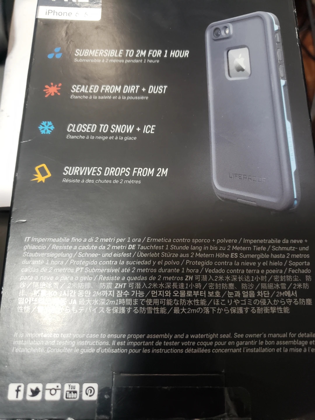 Lifeproof fre case for iPhone 6/6s - photo 5