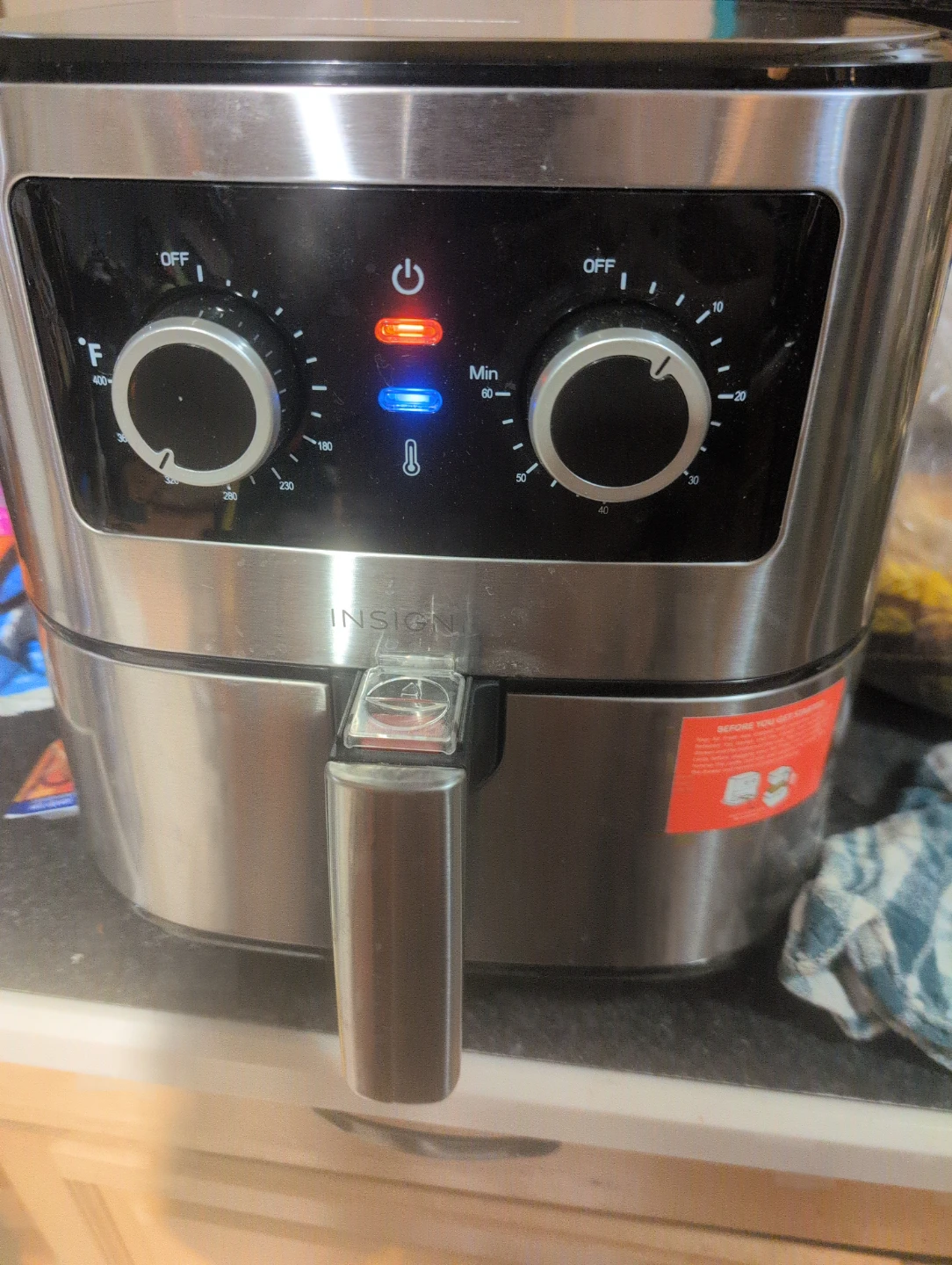 Insignia 4.8L Air Fryer NS-AF53MSS0-C