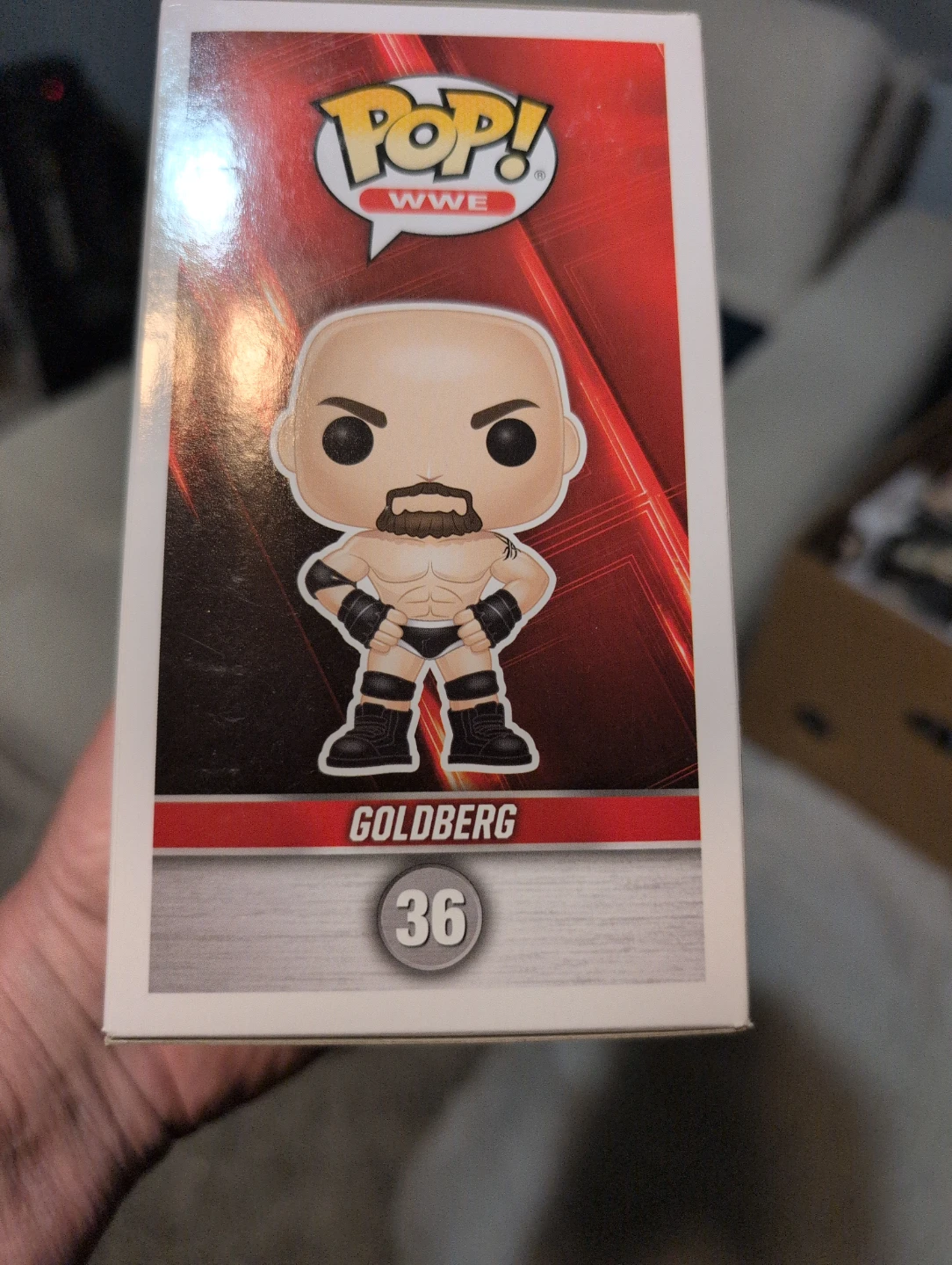 Funko Pop! WWE Goldberg #36 Vinyl Figure - photo 3