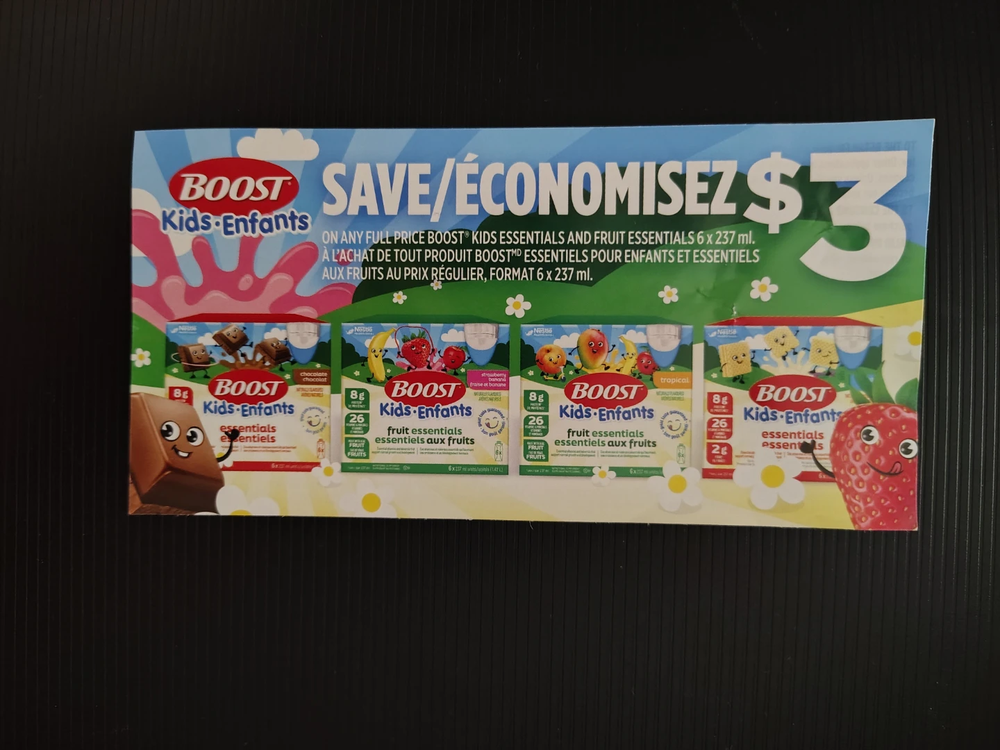 Boost Kids Essentials $3 Manufacturer Coupon